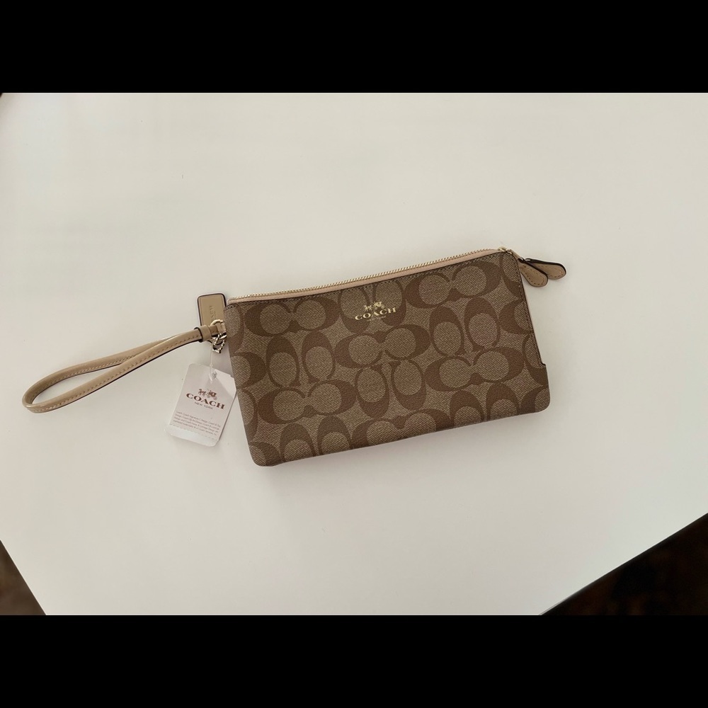 Coach NWT double zip wallet/wristlet - Picture 15 of 16